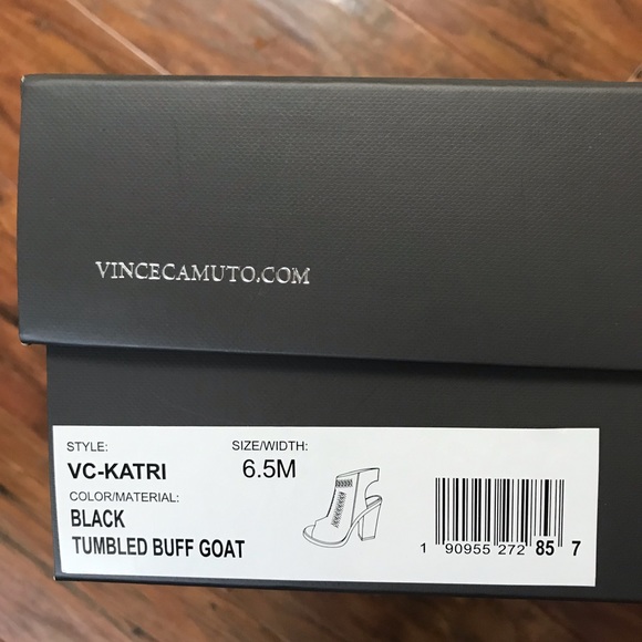 Vince camuto peep toe booties - Picture 7 of 8